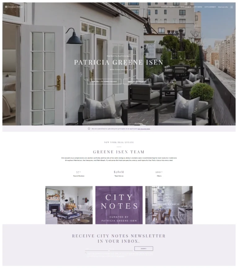 Homepage de Patricia Green Isen